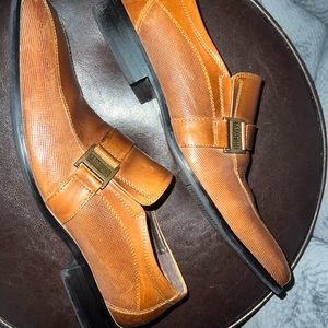 Reaction Kenneth Cole Shoes | Kenneth Cole Reaction Big News Leather Loafers Size 10 | Color: Brown | Size: 10 | Gtypetroop's Closet
